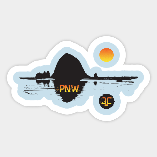 Cannon Beach Sticker by JCclothing16